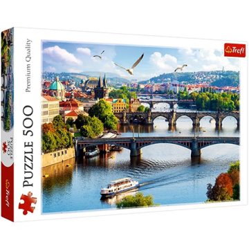 Trefl 500 darabos Prága, Csehország puzzle csomag, 03026