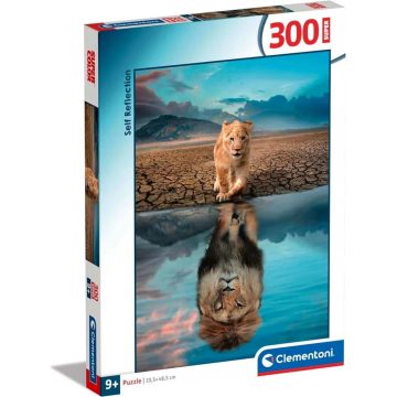   Clementoni 300 darabos önreflexiós oroszlán puzzle csomag, 03036