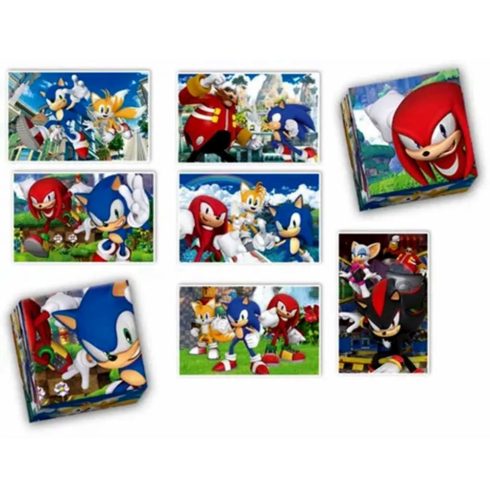 Clementoni Edukit 4 az 1-ben Sonic játékgyűjtemény csomag, 03054