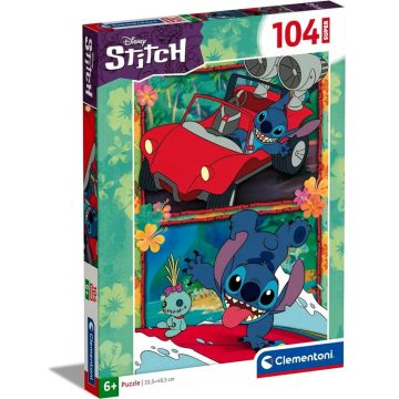 Clementoni, Disney Stitch, 104 darabos csomag, 03083