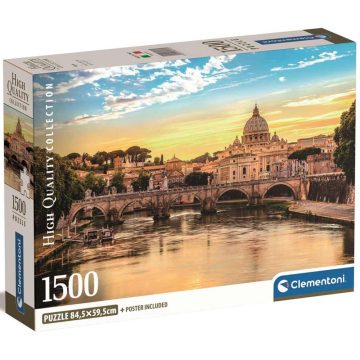 Clementoni, 1500 darabos Róma puzzle csomag, 03092