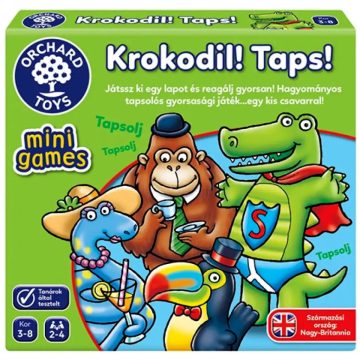 Orchard Toys, Krokodil Taps mini társasjáték, 03104