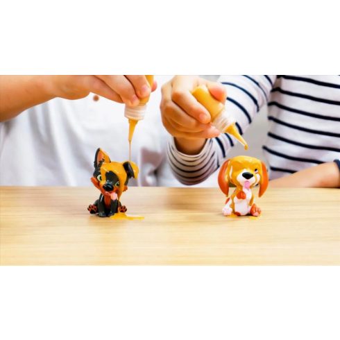 Kidz World, pancsoló kutyusok, Corgi, 03113