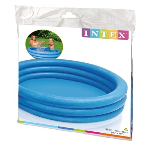 Intex Kristálykék felfújható gyerekmedence, 114 x 25 cm - 03127