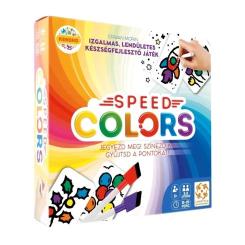 Speed Colors készségfejlesztő társasjáték, 03147