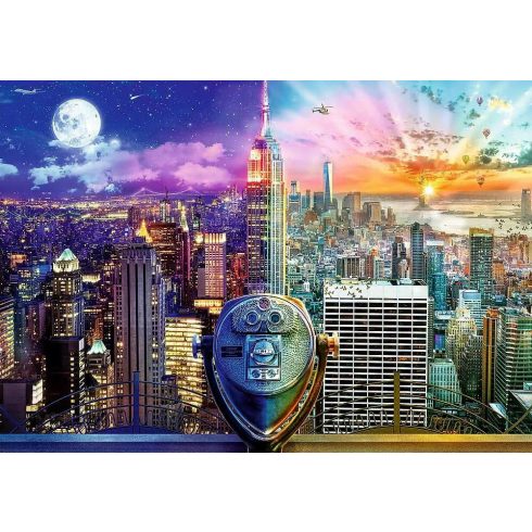 Trefl, 2 x 500 darabos puzzle szett, Amerikai tájak, 03163