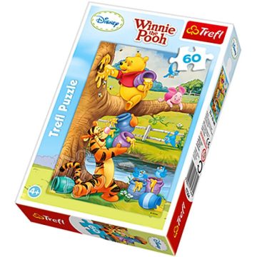   Trefl Micimackó, Egy Kis Harapnivaló, 60 darabos puzzle csomag, 03178