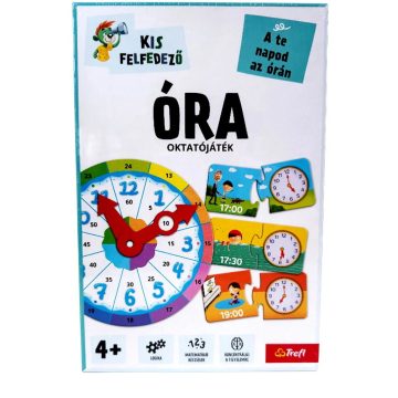   Trefl, Kis felfedező oktató játékszett, Óra, Új kiadás, 03210