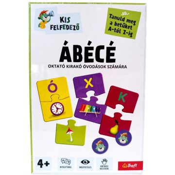  Trefl, Kis felfedező oktató játékszett, Ábécé, Új kiadás, 03211