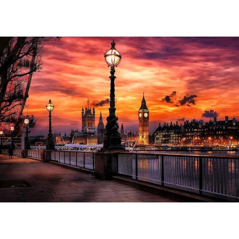 Trefl, 1000 darabos premium puzzle, Big Ben, London, 03214