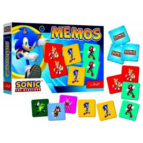Trefl, Sonic memóriajáték szett, 03216
