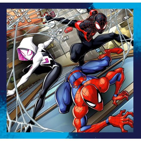 Trefl, 3 az 1-ben puzzle játékszett, Pókember és barátai, 03231