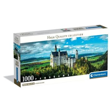   Clementoni 1000 darabos panoráma puzzle, Neuschwanstein kastély, 03244