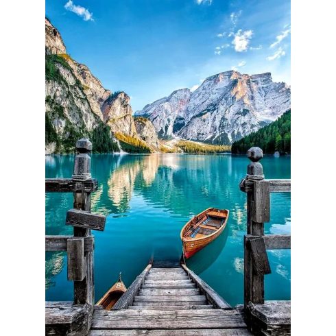 Clementoni 500 darabos HQC puzzle, Braies tó, 03251