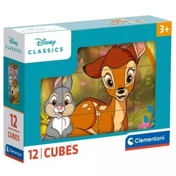 Clementoni, Disney Classic Mesekocka, 12 darabos, 03252