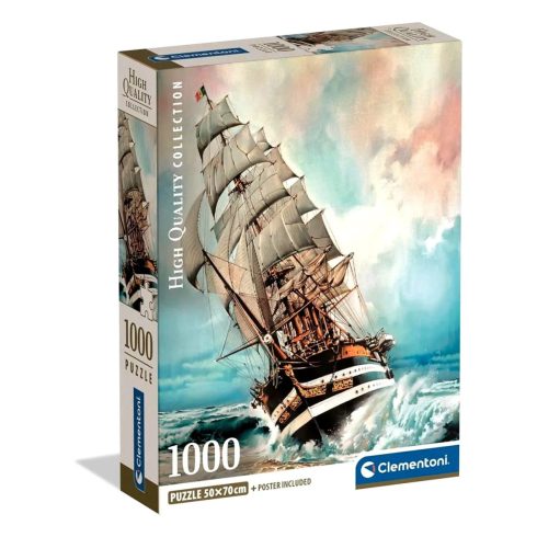 Clementoni 1000 darabos HQC puzzle, Amerigo Vespucci hajója, 03256