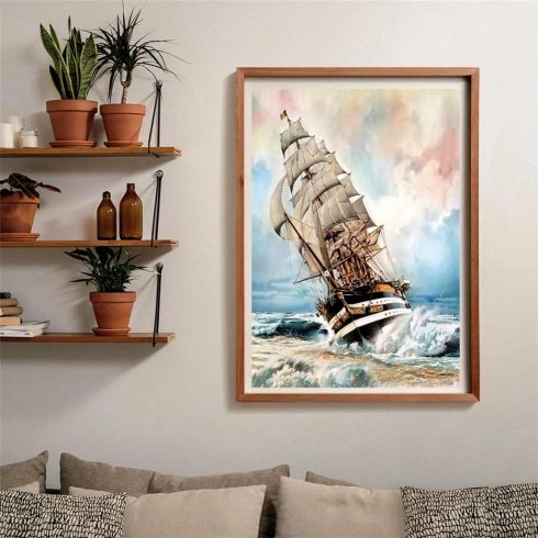 Clementoni 1000 darabos HQC puzzle, Amerigo Vespucci hajója, 03256