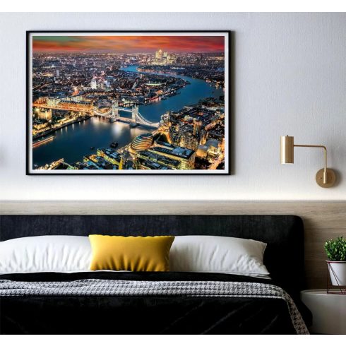 Clementoni 2000 darabos HQC puzzle, Londoni légi felvétel, 03267