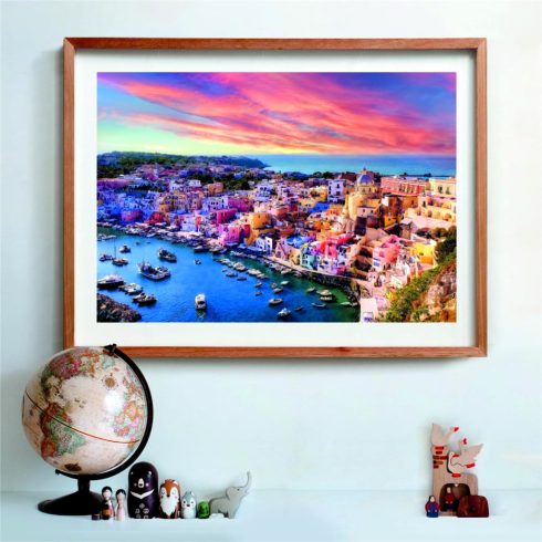 Clementoni 1500 darabos HQC compact puzzle, Procida sziget, 03271