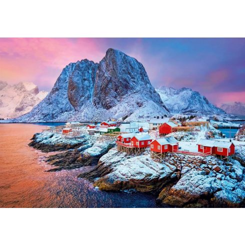 Clementoni 500 darabos HQC compact puzzle, Hamnøy falu, 03273