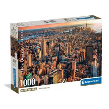   Clementoni 1000 darabos HQC puzzle, New York épületei, 03279
