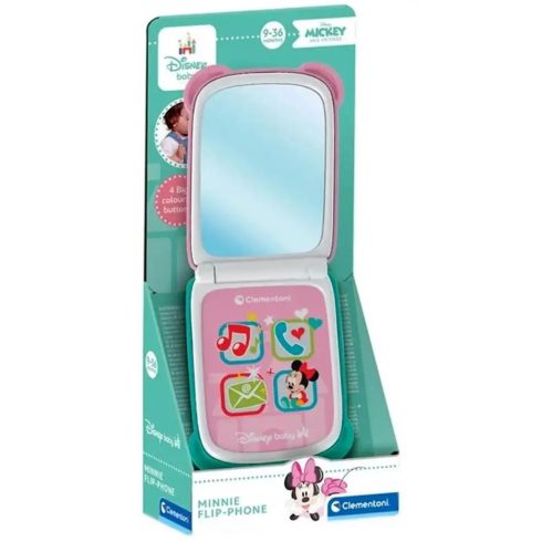 Clementoni Baby, Disney, Minnie egér játéktelefon, 03280