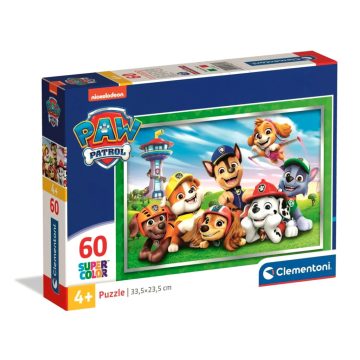   Clementoni 60 darabos supercolor puzzle, Mancs őrjárat, 03281