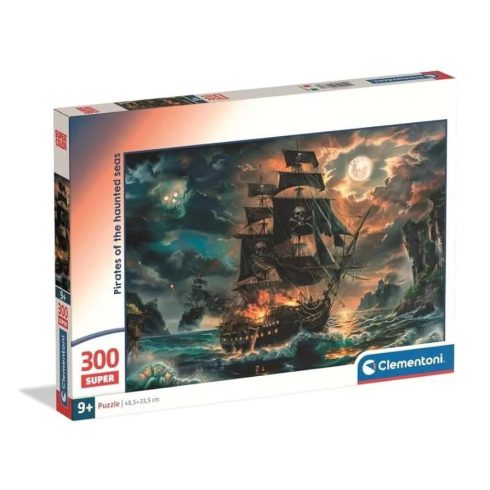 Clementoni 300 darabos super puzzle, Kísértett tengerek kalózai, 03287