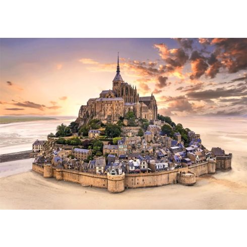 Clementoni 1500 darabos HQC compact puzzle, Mont-Saint-Michel, 03288
