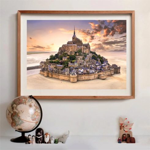 Clementoni 1500 darabos HQC compact puzzle, Mont-Saint-Michel, 03288