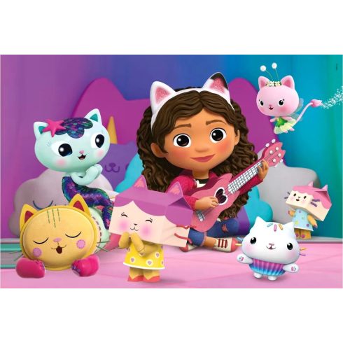 Clementoni 104 darabos supercolor puzzle, Gabi babaháza, 03293