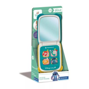 Clementoni Baby, Disney Stitch, játéktelefon, 03300