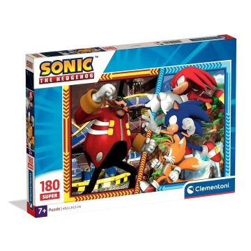   Clementoni 180 darabos super puzzle, Sonic a sündisznó, 03312