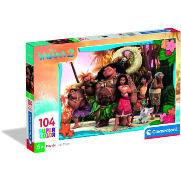 Clementoni, Disney Vaiana 2, 104 darabos puzzle, 03351