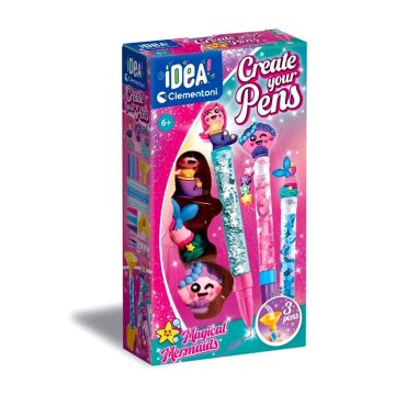   Clementoni, Idea Tollkészítő kreatív játékszett, mini hableány, 03352