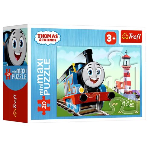 Trefl, 20 darabos Mini puzzle, Thomas a Gőzmozdony, 03369