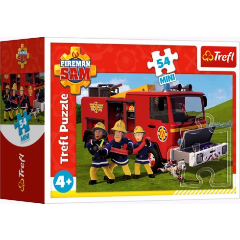 Trefl, 54 darabos Mini puzzle, Sam a tűzoltó, 03370