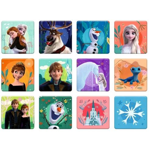 Trefl, Jégvarázs 2, 2 az 1-ben puzzle + memóriajáték, 03374