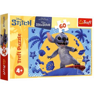 Trefl, Stitch 60 darabos puzzle, 03377