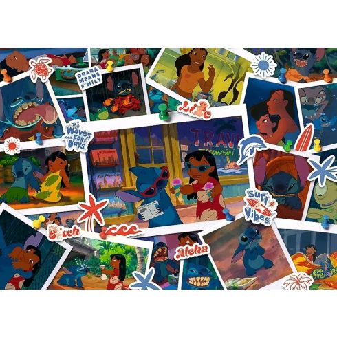 Trefl, Stitch Édes Emlékek 1000 darabos puzzle, 03378