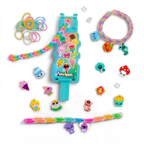 Rainbow loom, Loomi-pals, gumikarkötőkészítő játékszett, 03392