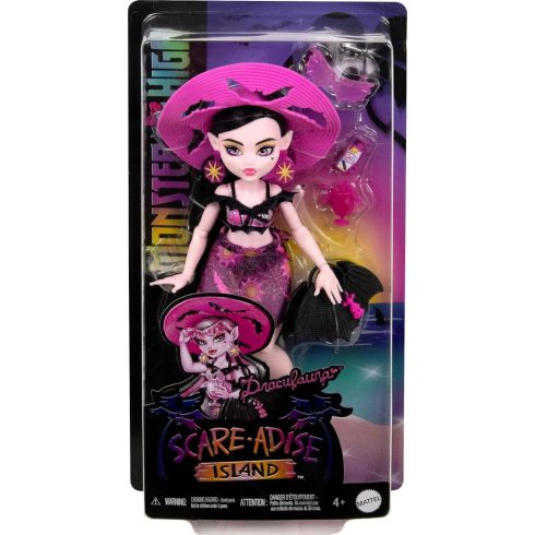 Monster High Draculaura Scare-Adise baba játékszett, 03404