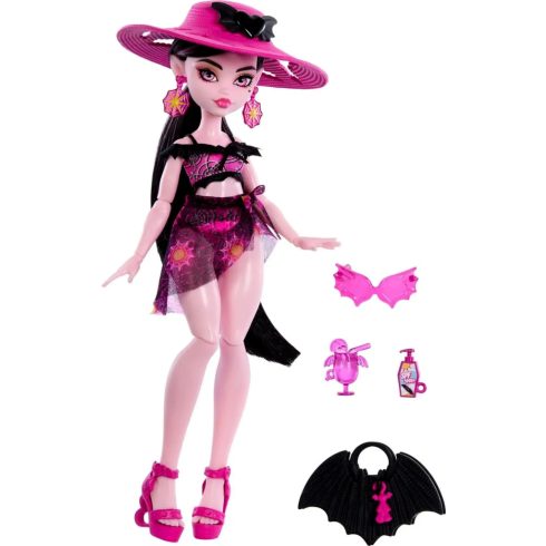 Monster High Draculaura Scare-Adise baba játékszett, 03404