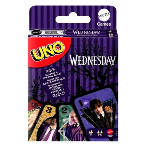 UNO, Wednesday kártya csomag, 03414