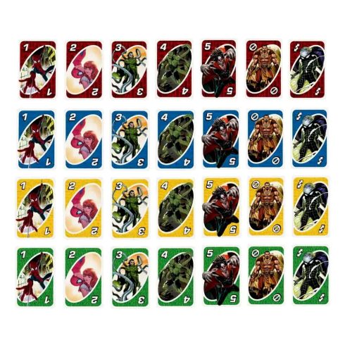 UNO, Pókember kártya csomag, 03432