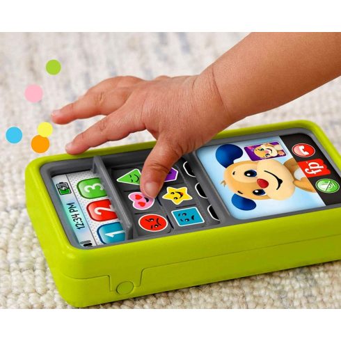 Fisher Price - 2 az 1-ben tanuló okostelefon - 03438