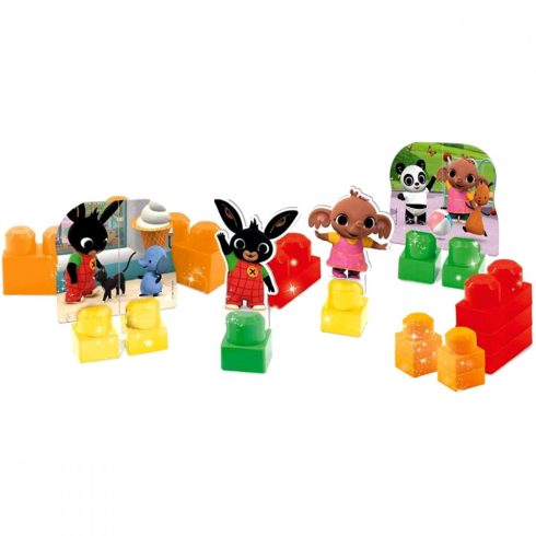 Bing nyuszi építőkockák piros hátizsákban - 03546