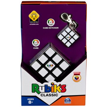 Rubik Kocka, klasszikus csomag kulcstartóval, 03555