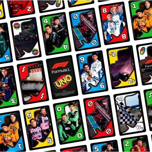 UNO, Formula 1 kártya csomag, 03696