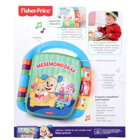 Fisher Price daloló mesekönyv - 03718